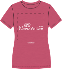 EAA WomenVenture 2022 T-shirt Template Thumbnail