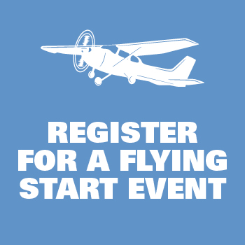 register for a flying start event