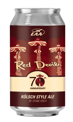 aerobatic beer can | eaa 70th anniversary beer can collection