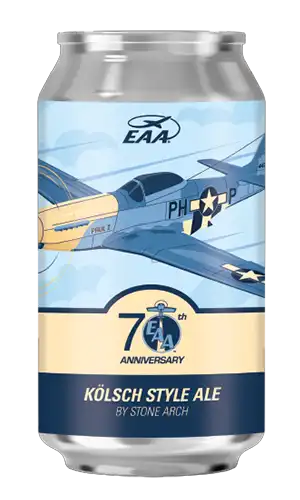 warbirds beer can | eaa 70th anniversary beer can collection