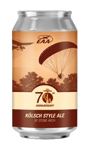 ultralight beer can | eaa 70th anniversary beer can collection