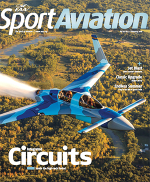 February 2018 Sport Aviation Cover