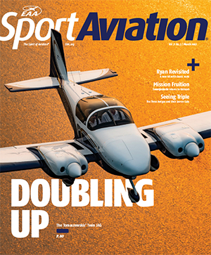 EAA | March 2022 Sport Aviation Cover