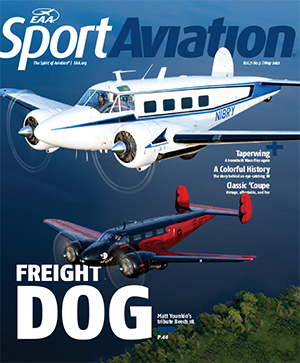 EAA | May 2022 Sport Aviation Cover
