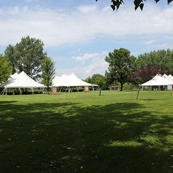 nature center tents