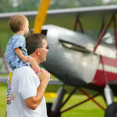 Kid Dad Plane