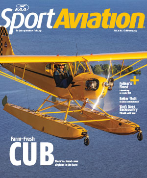 February 2023 Sport Aviation Magazine Cover