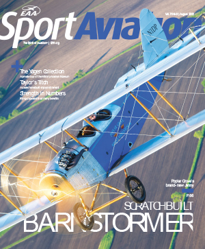 Sport Aviation August 2022 Cover