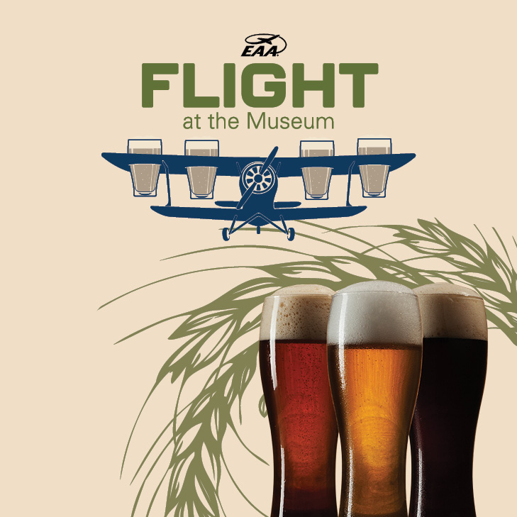 flight at the museum | beer tasting and dinner