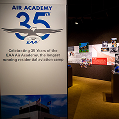 : New Air Academy Exhibit Opens in EAA Aviation Museum