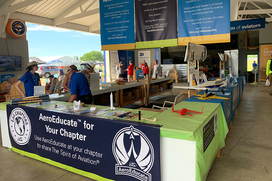 Chapter Volunteers at AirVenture