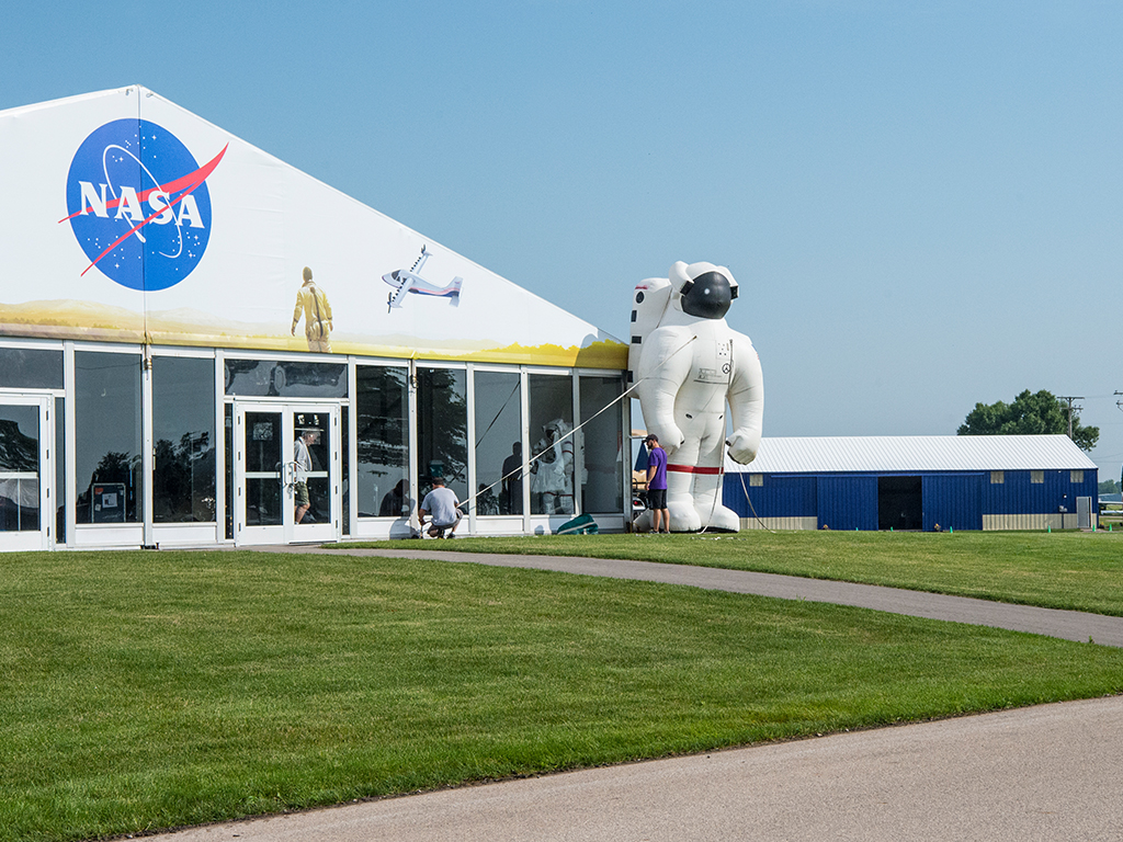 NASA Space Exploration Tent at AirVenture