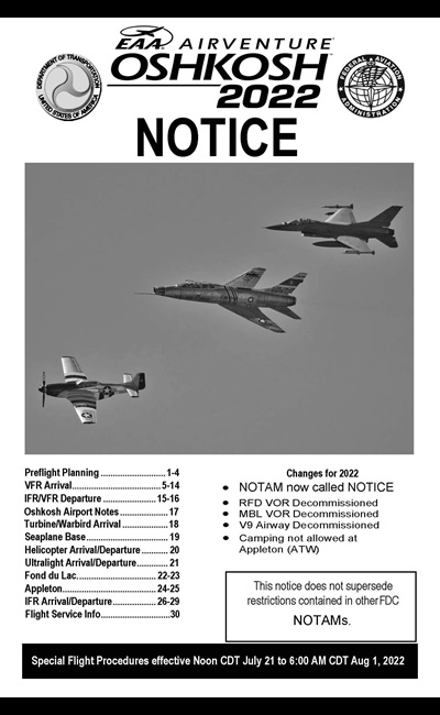 EAA Airventure 2022 Notice Cover