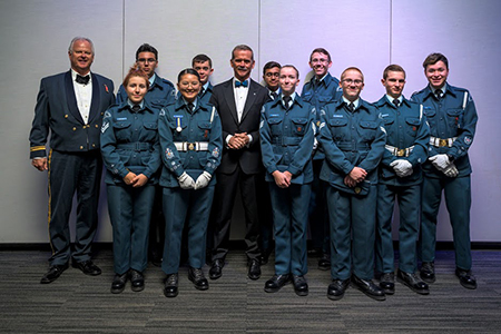 Hadfield and Cadets