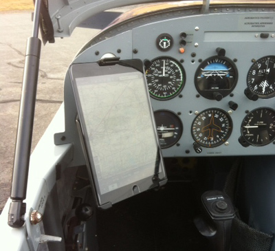 IPad Mini Support for Aircraft