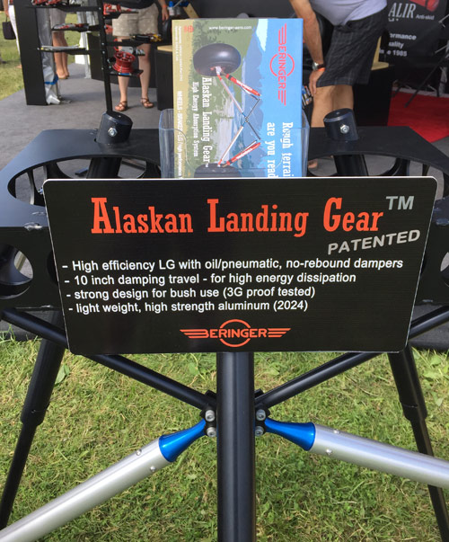 Beringer Alaskan Tundra Landing Gear for Homebuilt Aircraft