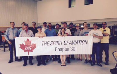 EAA Chapter 30 Receives EAA Chapter Banner