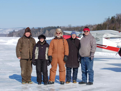 Canadian Aviators Do It on the ICE!