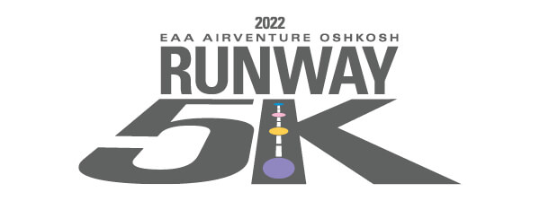 EAA AirVenture Runway 5K Logo