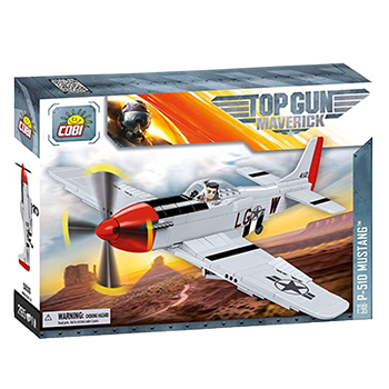 toy top gun maverick p51d mustang model airplane kit