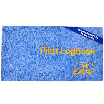 blue eaa pilot logbook