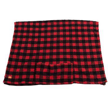 eaa red throw blanket