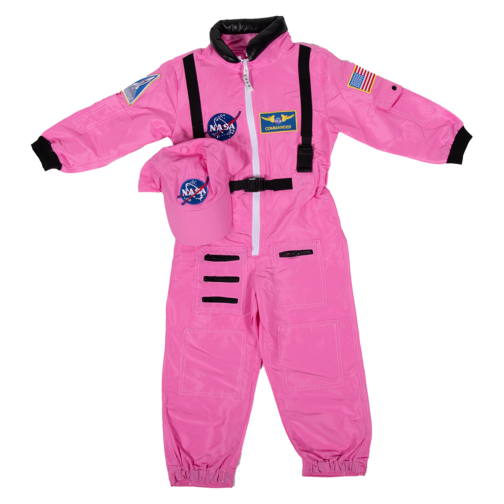 Costume 2/3 Pink Astronaut Pink Suit