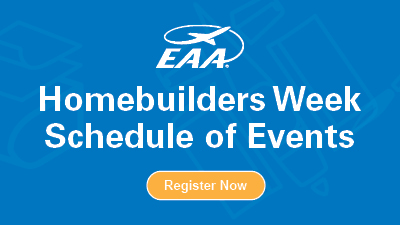 eaa homebuilders week schedule
