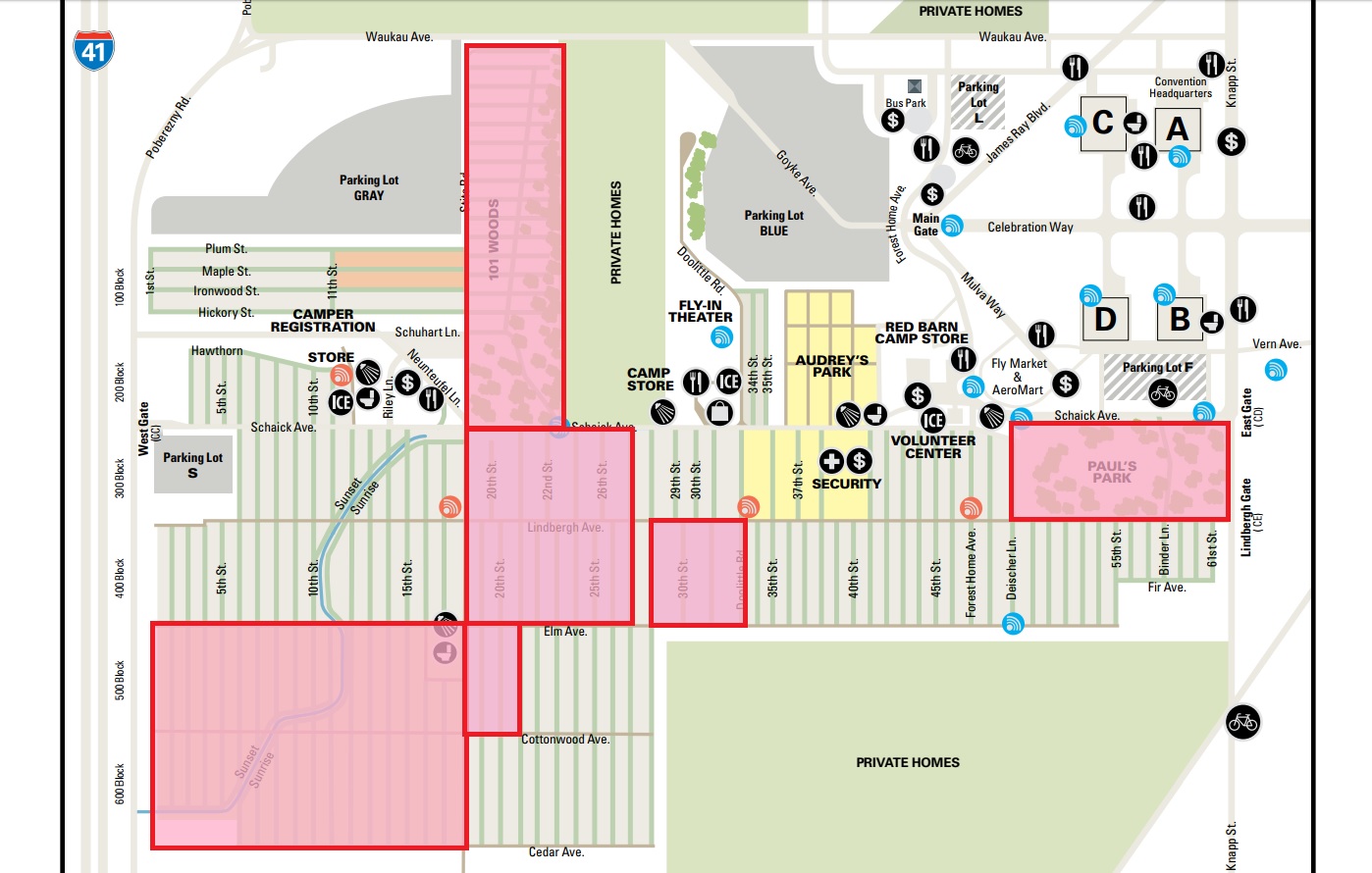 Chapter Camping at AirVenture EAA