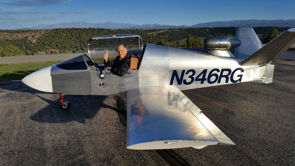 First Customer-Built SubSonex Personal Jet Flies