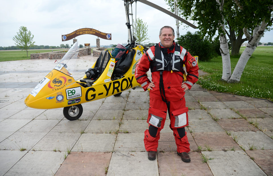 Surplus Success: Record-Setting Gyro Pilot Makes it Home
