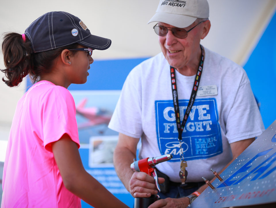 Chapter 50 Volunteer Helps Make Project ‘Give Flight’ a Success