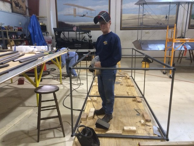 EAA Volunteers Begin Construction of the New Wright B Flyer