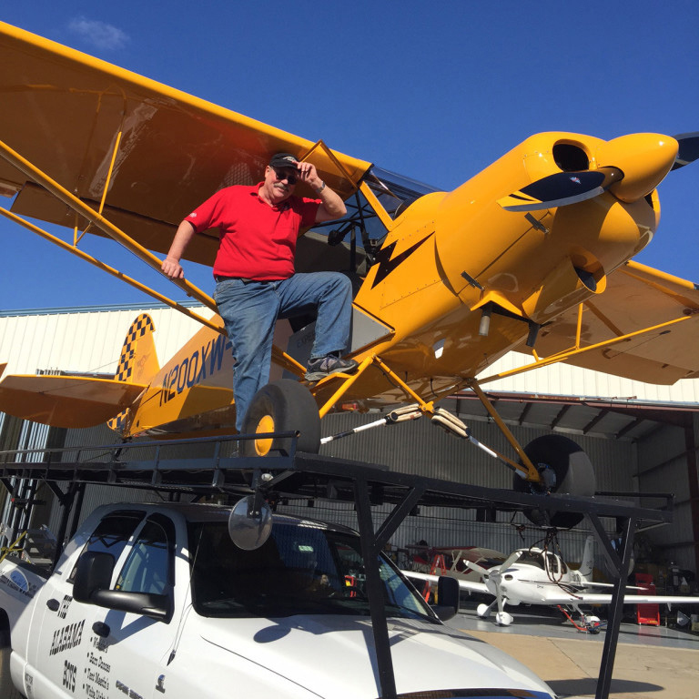 Greg Koontz Debuts New Airplane