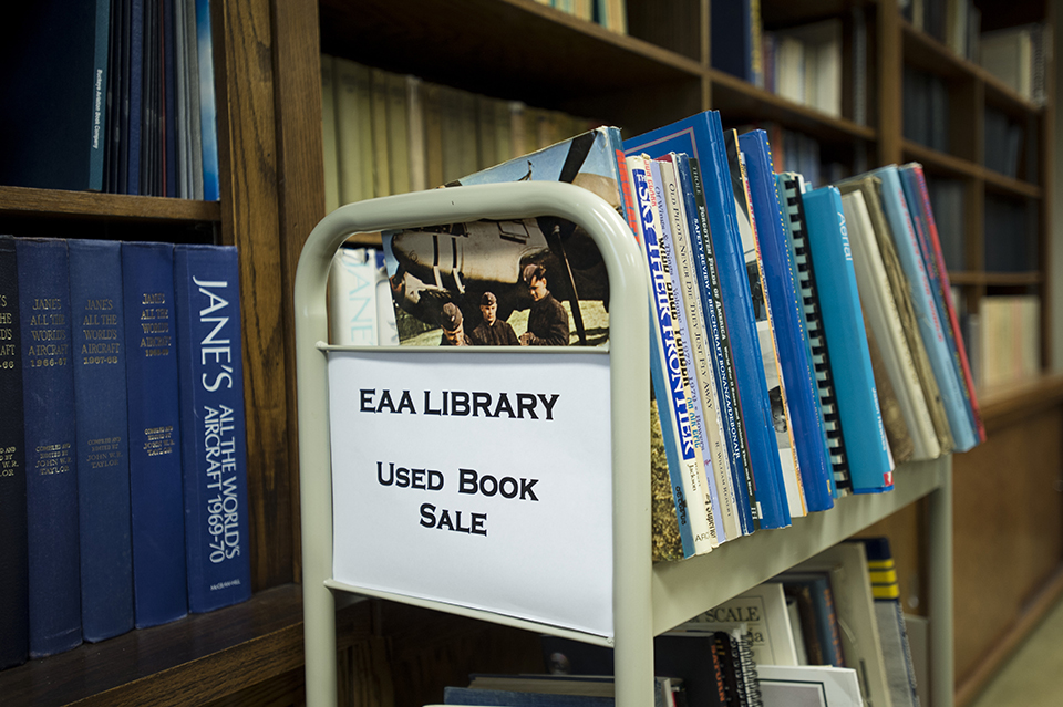 EAA Library Hosts Annual Book Sale