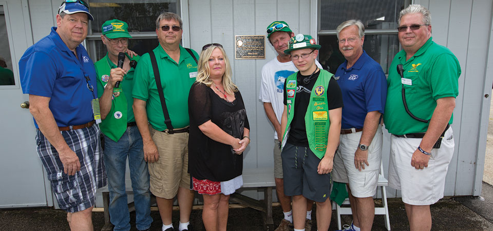 Communication Center Dedicated in Memory of ‘Green One’