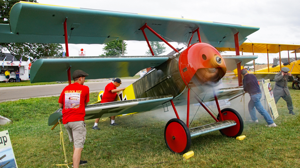 WWI Fighters Come to Life at AirVenture
