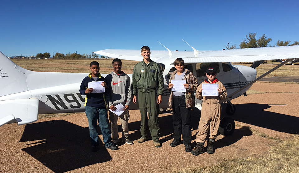 Young Eagles Helped Airman Get His Wings