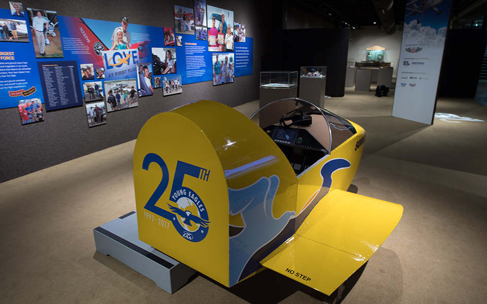 Museum Exhibit Celebrates 25 Years of Young Eagles