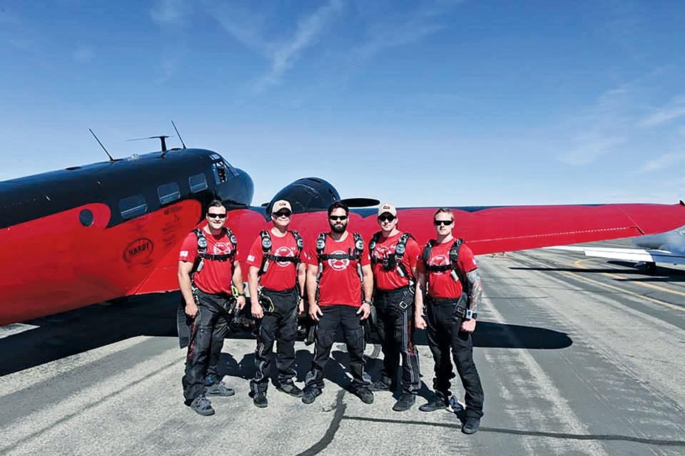 Patriot Parachute Team Jumps to Honor America