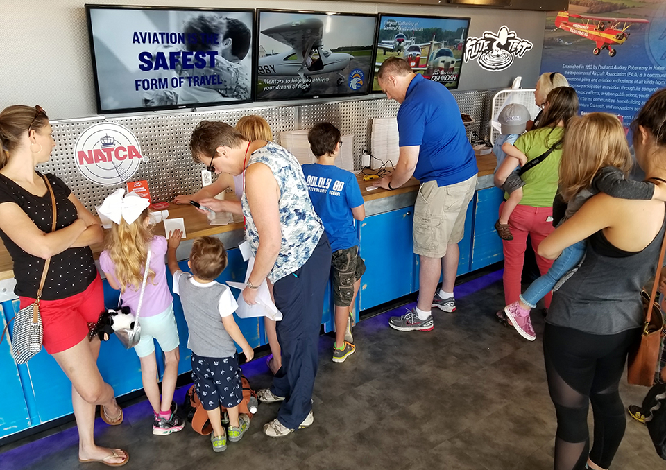 EAA Spirit of Aviation Mobile Experience in Norman for AOPA Fly-in