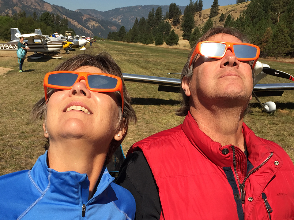 Volunteers Made it Happen: EAA 105 Garden Valley Solar Eclipse Fly-In