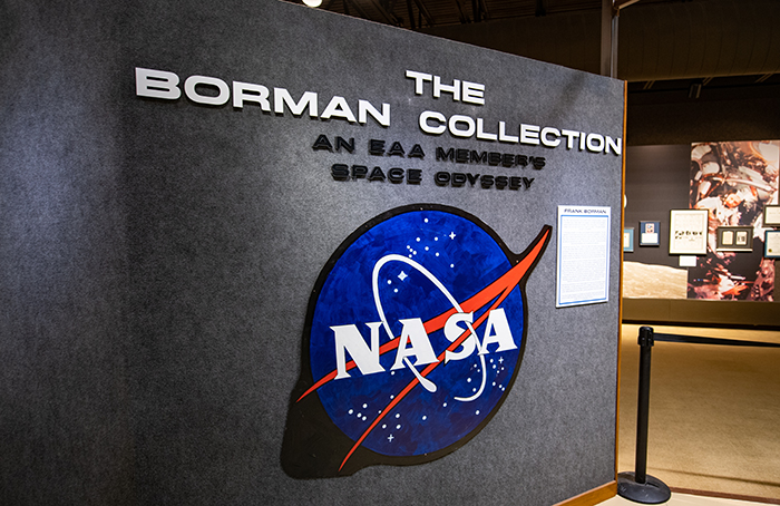 Frank Borman Exhibit Open in EAA Aviation Museum