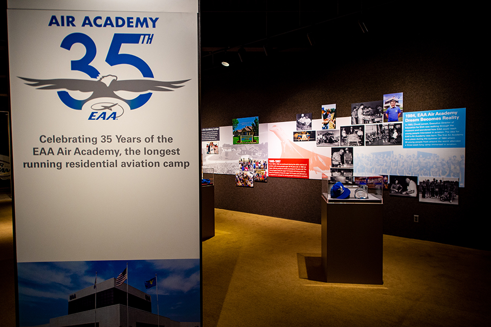 New Air Academy Exhibit Opens in EAA Aviation Museum