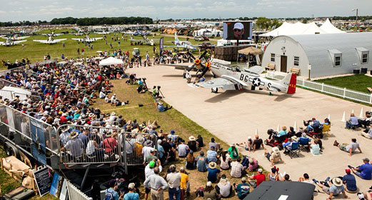 Warriors and Warplanes at Warbirds in Review