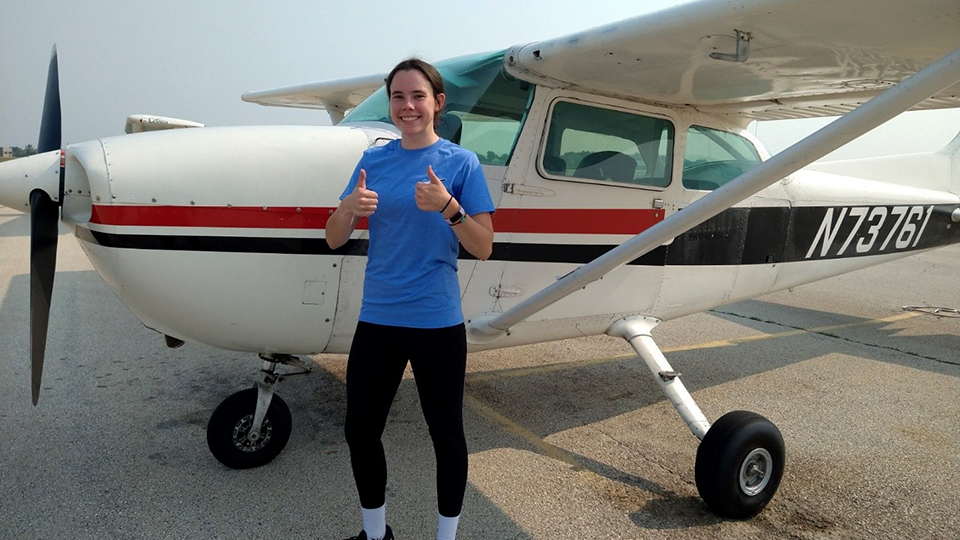 Ava Buellesbach - First Solo