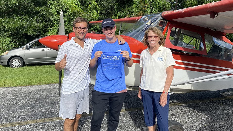 Grant Bowman - First Solo