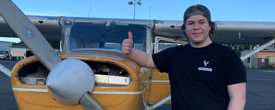 Ethan Acosta | EAA Chapter 1476 | First Solo