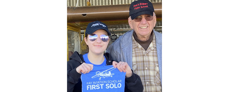 Lilah Harris | EAA Chapter 52 | First Solo
