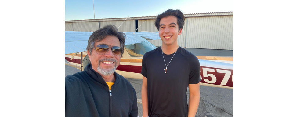 Stephen Lua-Foster | EAA Chapter 1432 | First Solo